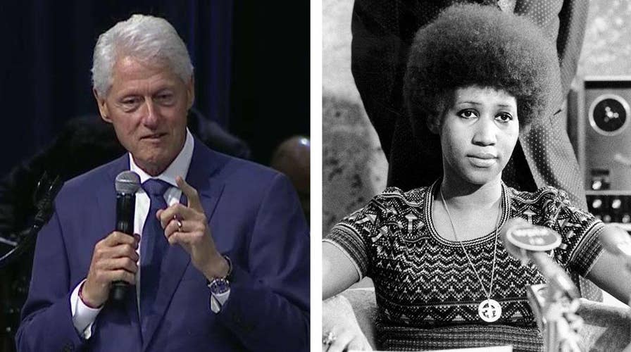 Clinton: Aretha decided to be composer of her own life song