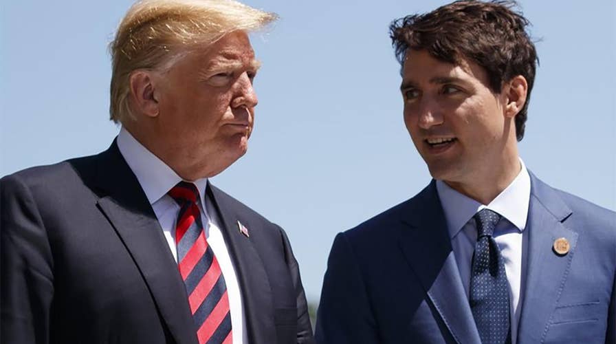 Trump decries leak of off-the-record remarks on Canada