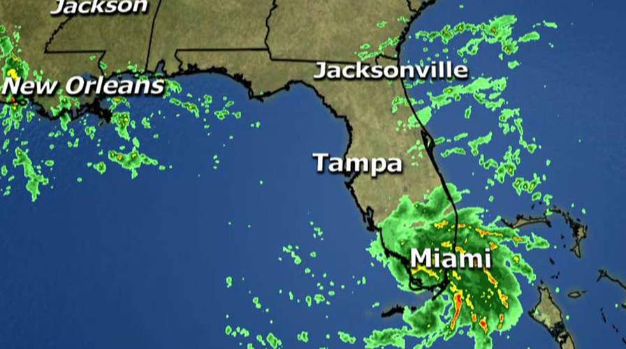 Tropical storm warning issued for parts of the Gulf Coast
