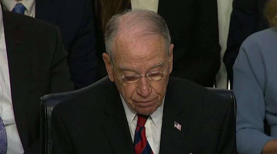 Sen. Grassley: No reason to delay the Kavanaugh hearings