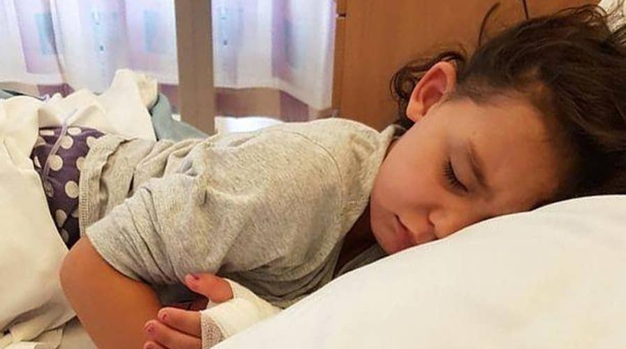 Little girl catches deadly infection from trying on shoes while barefoot