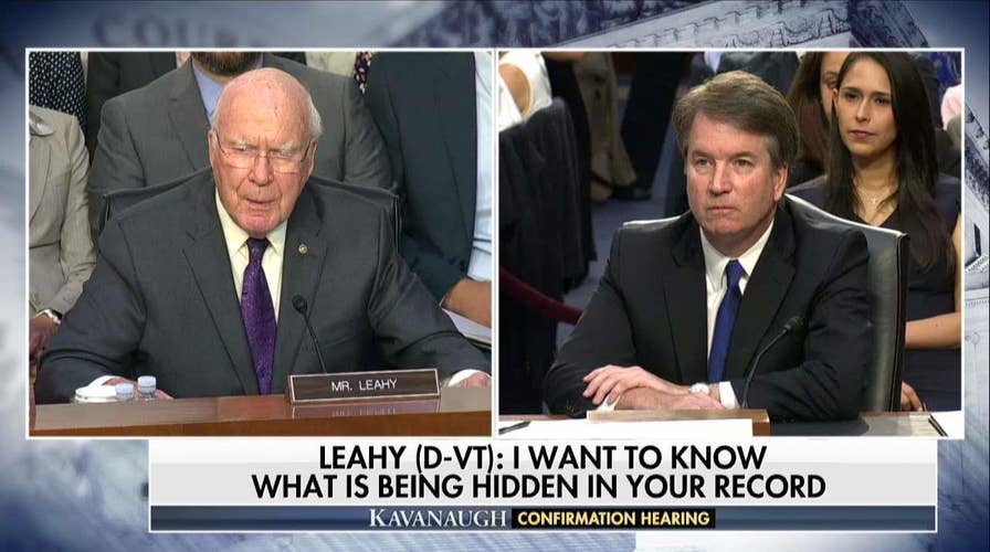 Patrick Leahy Rips Kavanaugh Vetting Process, Calls It a Sham