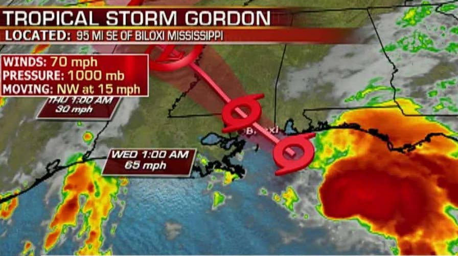 Tropical Storm Gordon expected to strengthen to hurricane
