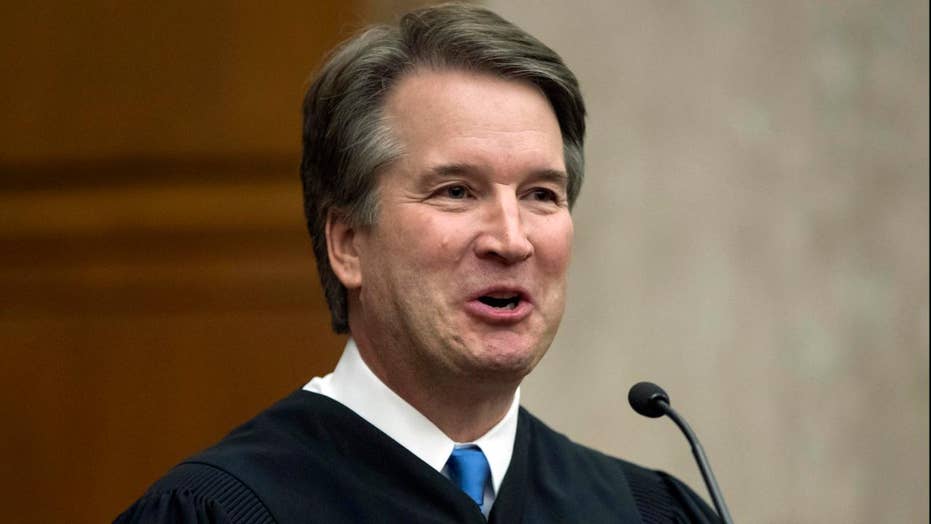 Kavanaugh faces senators, protesters at confirmation hearing