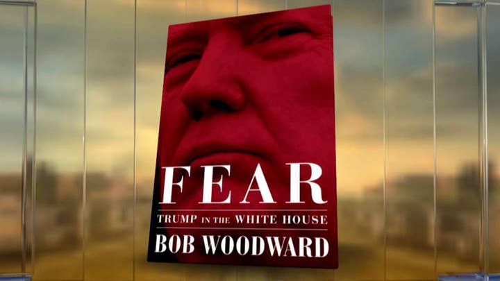 Trump fires back at claims in Bob Woodward's book