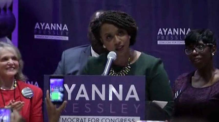 Far-left challenger unseats 10-term congressman in Mass.