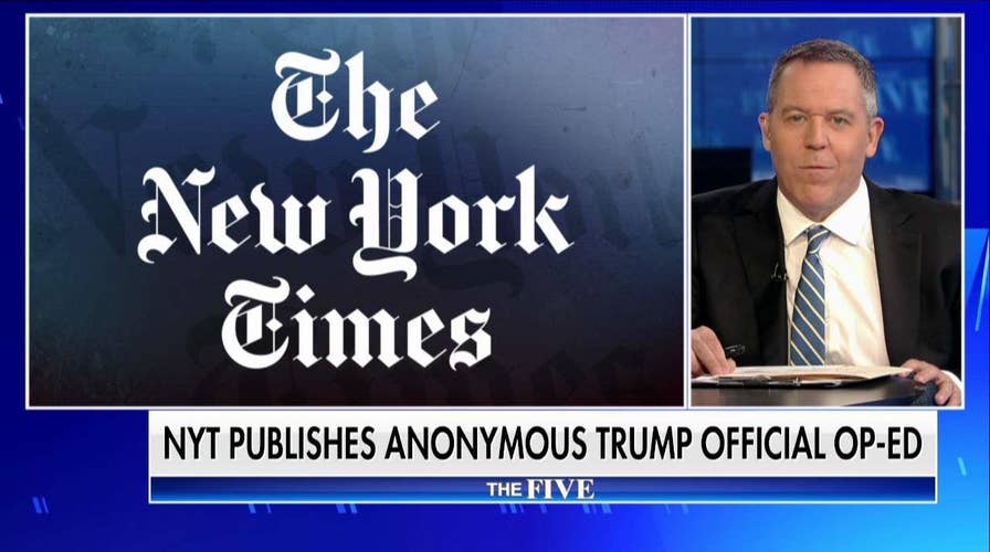 Gutfeld on the anonymous NYT op-ed