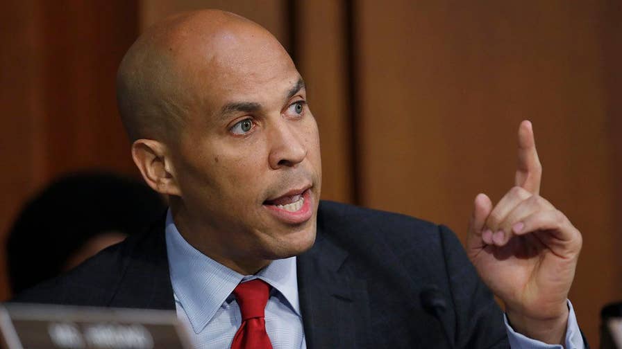 Democratic Senator Cory Booker opened Thursday's Supreme Court confirmation hearing for Judge Brett Kavanaugh with a pledge to risk expulsion from the Senate in exchange for releasing emails and documents not released for public consumption; Shannon Bream reports from Capitol Hill.