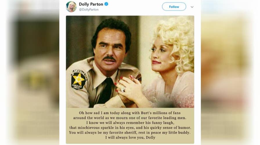 Celebrities pay tribute to Burt Reynolds