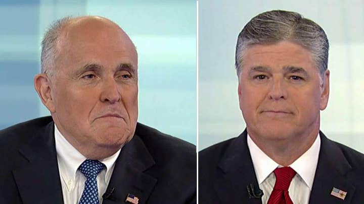 Giuliani on answering Mueller's questions, anonymous op-ed