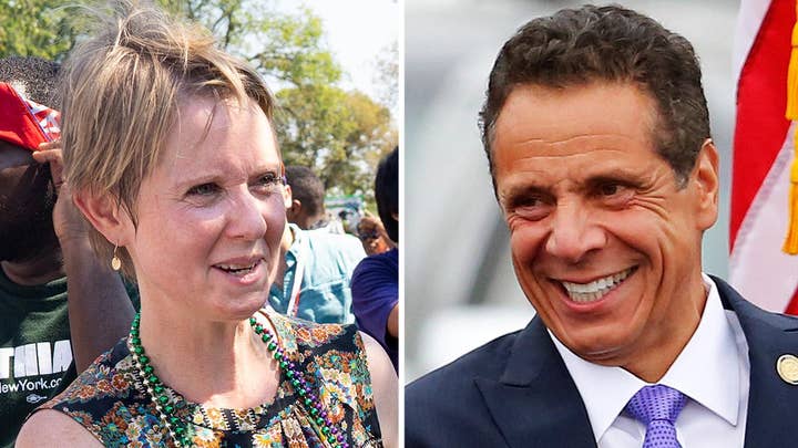 Andrew Cuomo moves to the left in race against Cynthia Nixon