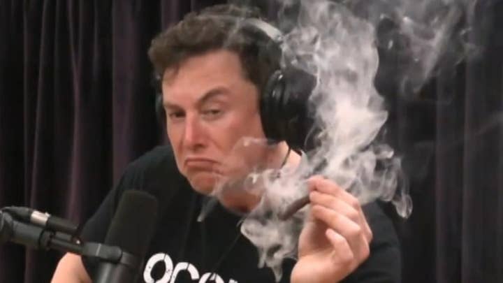 Elon Musk, Joe Rogan smoke marijuana during interview