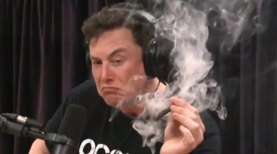 Elon Musk, Joe Rogan smoke marijuana during interview