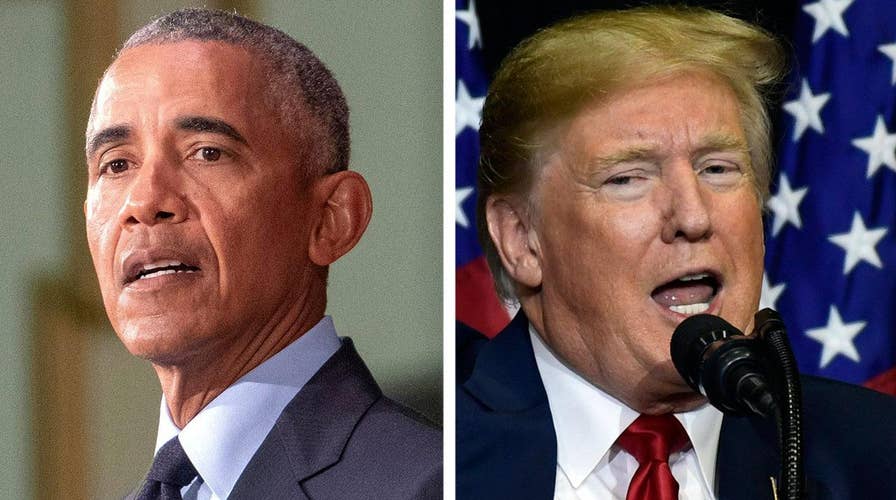 Trump and Obama trade jabs as midterms approach