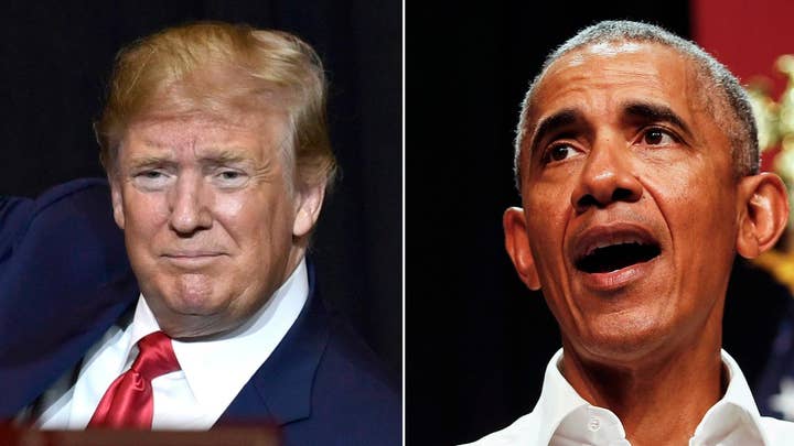 Trump and Obama hit the campaign trail