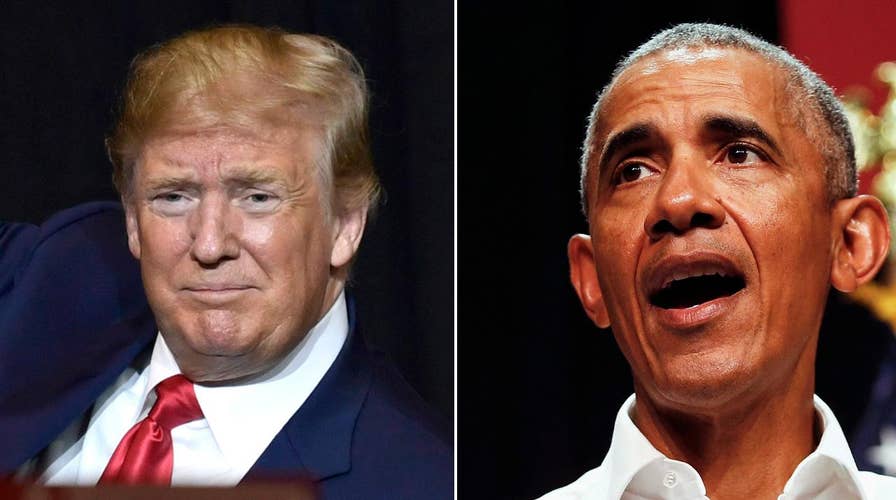 Trump and Obama hit the campaign trail
