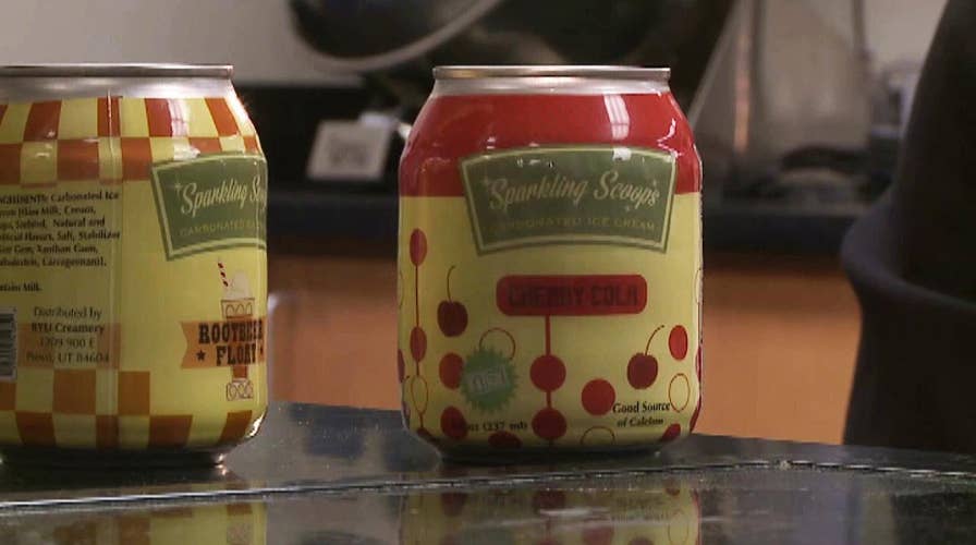 Carbonated ice cream in a can?