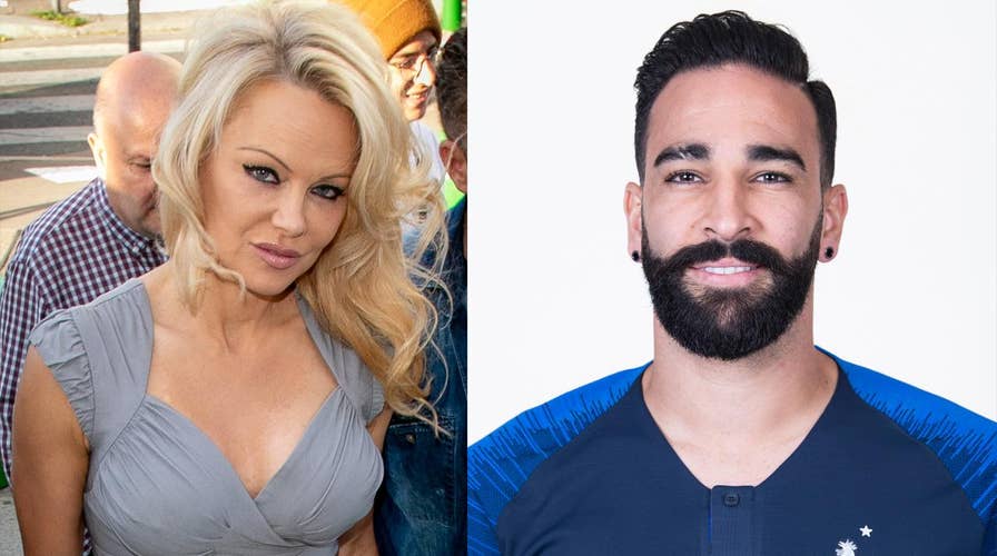 Have Pamela Anderson and soccer star Adil Rami split?