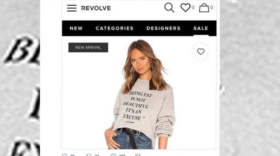 ‘Fat shaming’ sweatshirt causes major backlash