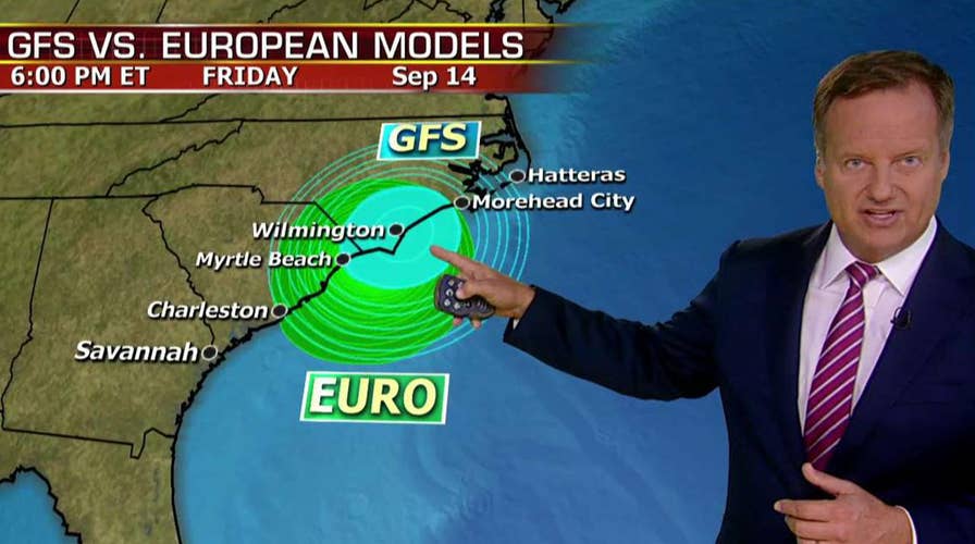 Hurricane Florence forecast to make landfall as Category 3