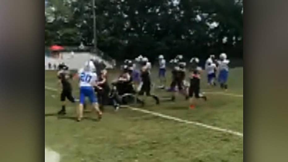 Football Player With Cerebral Palsy Scores First Touchdown
