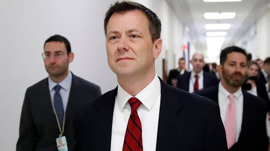 Strzok texts discuss others 'leaking like mad'
