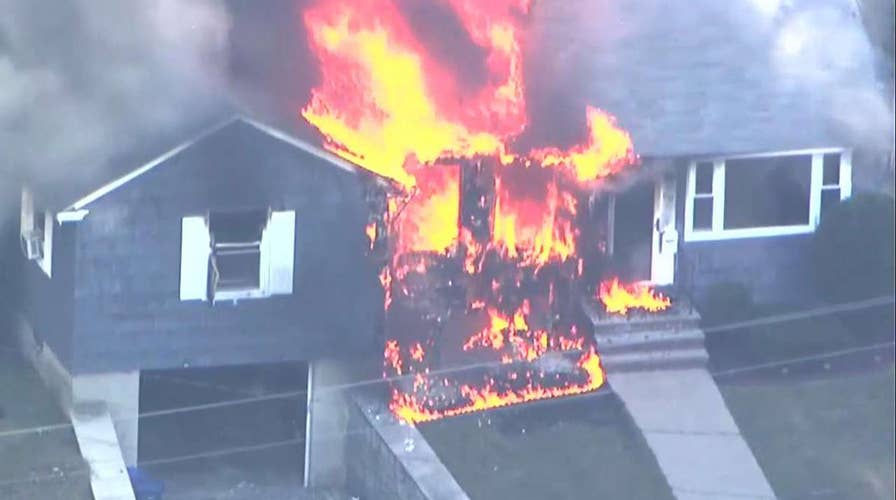 Suspected gas explosions hit Massachusetts communities