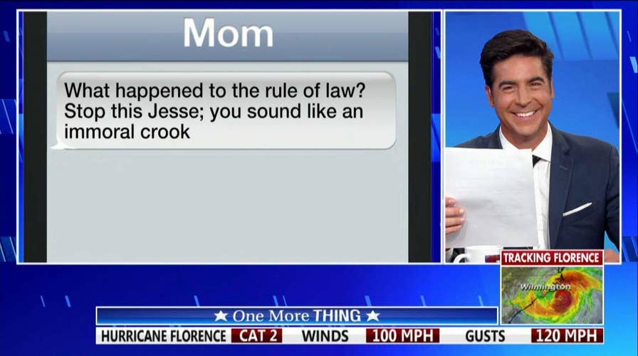 Jesse Watters Reads More Mom Texts