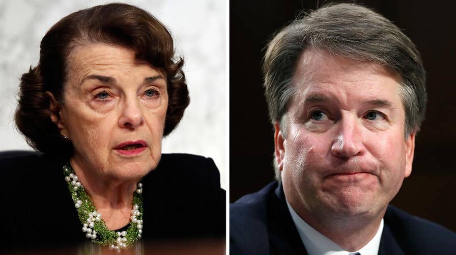 Feinstein making last-minute attempt to derail Kavanaugh?