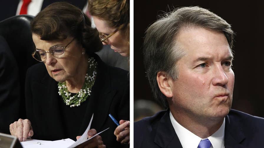 Senator Dianne Feinstein asks the FBI to review letter involving Supreme Court nominee Kavanaugh; reaction on 'The Story' to what the White House is calling a delay tactic.