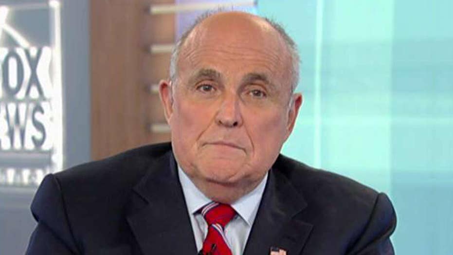 Rudy Giuliani reacts to Paul Manafort's plea deal