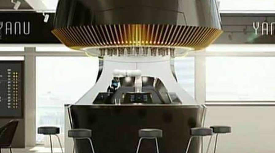 Robotics company introduces AI-powered robot bartender