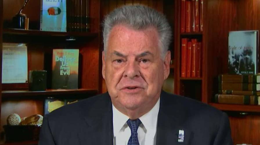 Rep. Peter King reacts to death of MS-13 victim's mother