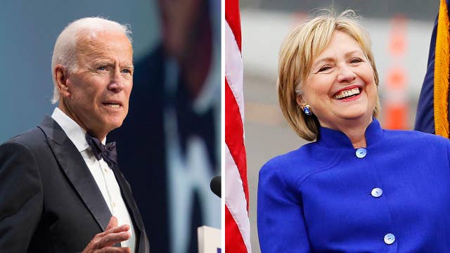 Hillary Clinton Joe Biden Go On The Attack Against Trump On Air