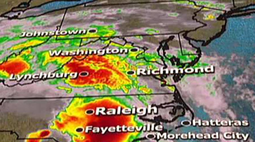 National forecast for Monday, September 17