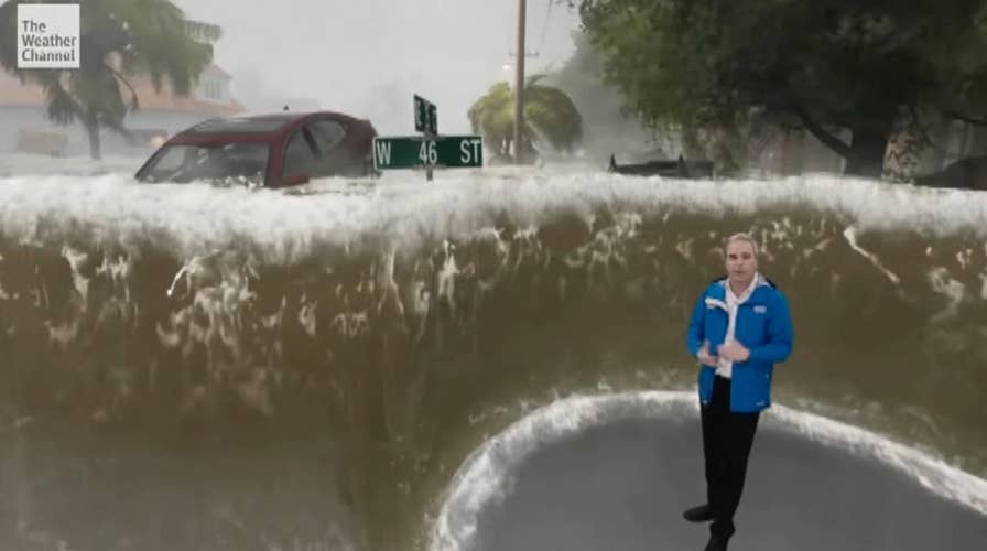 The Weather Channel brings viewers inside storm surge