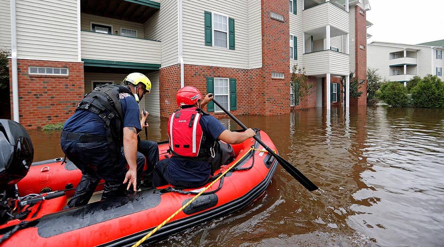 Rescue efforts continue amid devastation caused by Florence