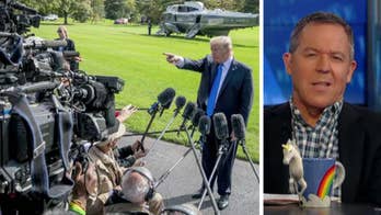 Gutfeld on the words media uses to describe Trump