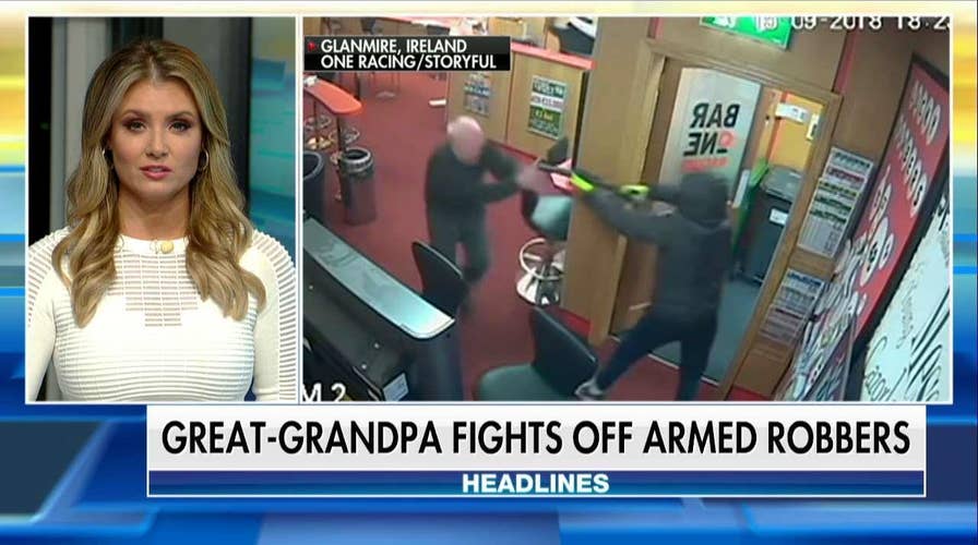 Fearless Great-Grandfather Fights Off Armed Robbers