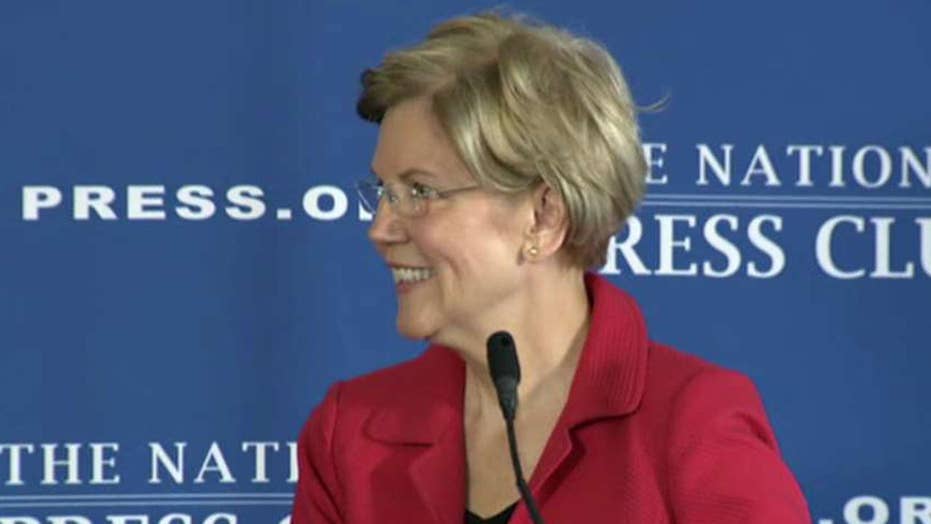 Elizabeth Warren exploits Kavanaugh allegations