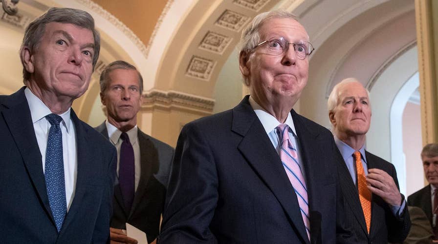 Republicans push to vote on Kavanaugh if accuser is no-show