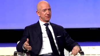 Amazon's Jeff Bezos touts Blue Origin rockets, Web Services at Air Force event