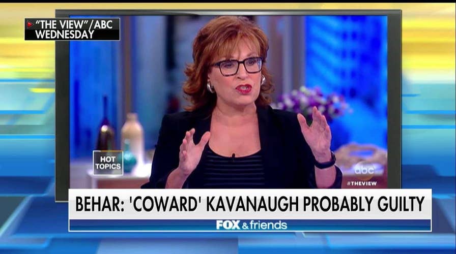 Dana Loesch slams Joy Behar for saying 'white men' are protecting 'probably guilty' Kavanaugh
