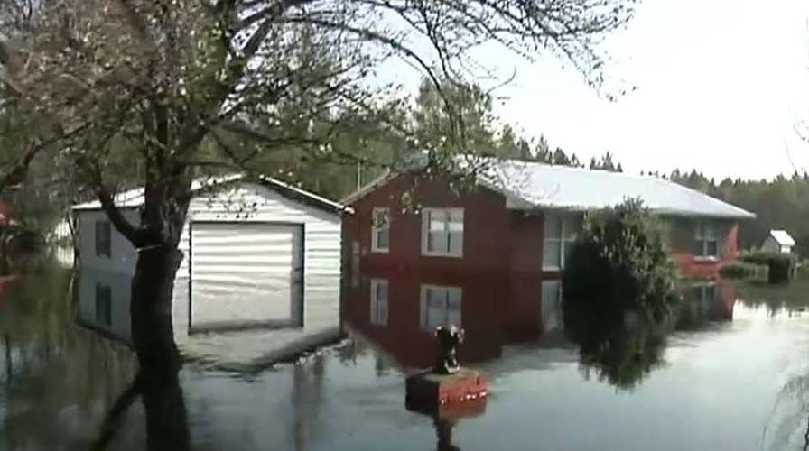 Many areas in North Carolina still flooded after Florence