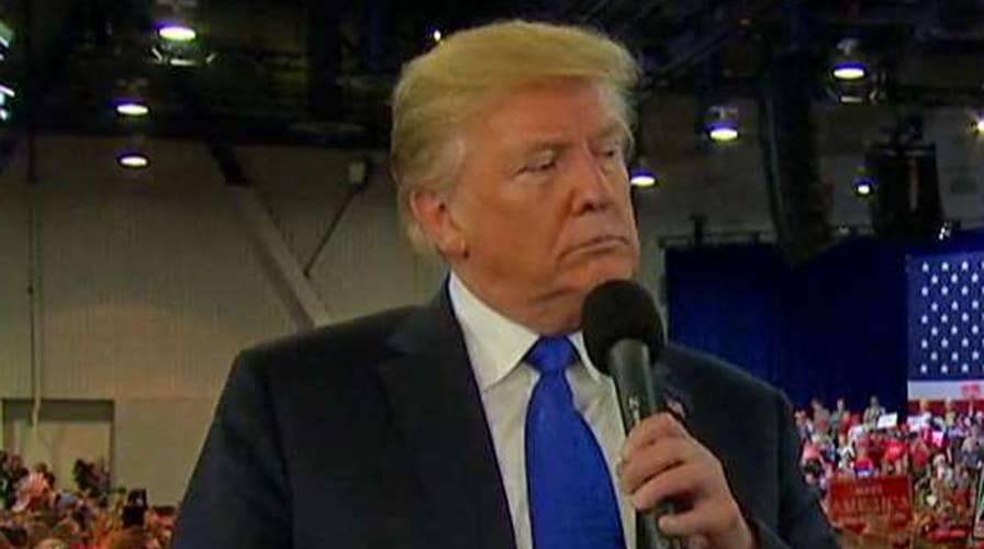 President Trump talks Kavanaugh controversy, Russia probe