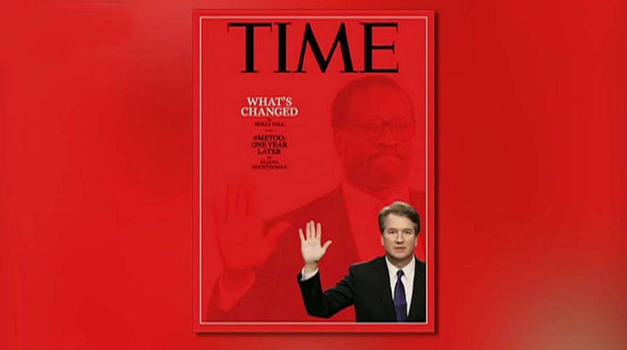 Time magazine cover features Kavanaugh