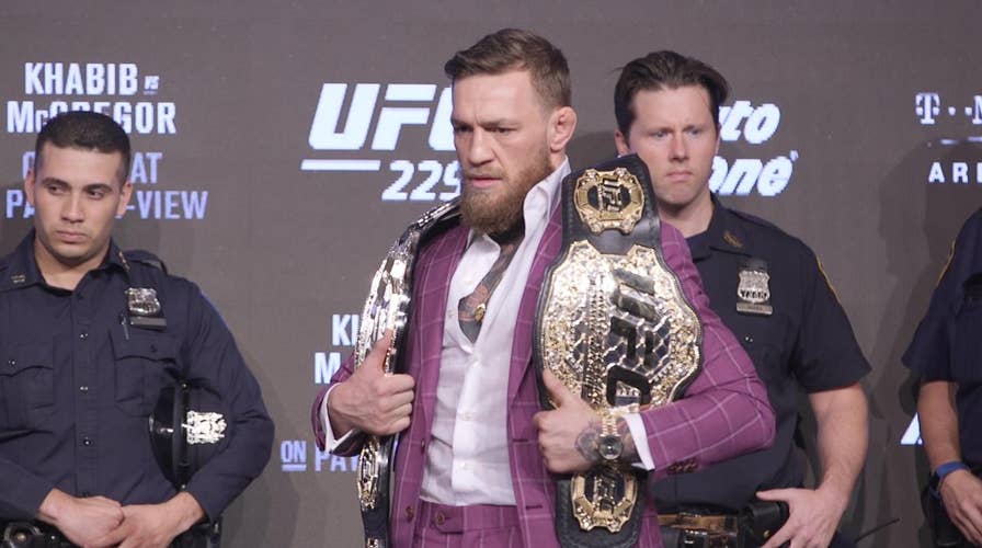 Conor McGregor unloads vulgar tirade during UFC press event