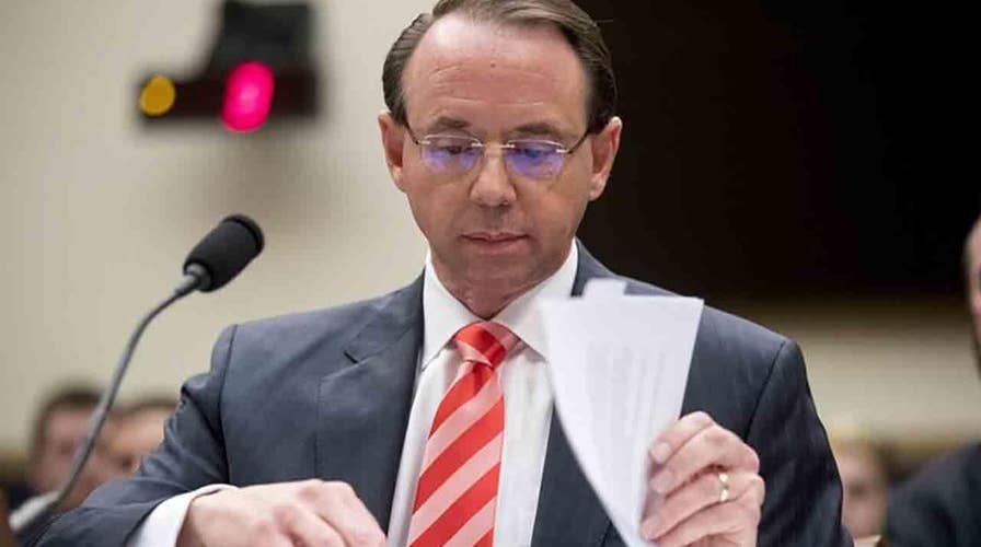 Eric Shawn: Rosenstein, a 'wire' and the 25th Amendment