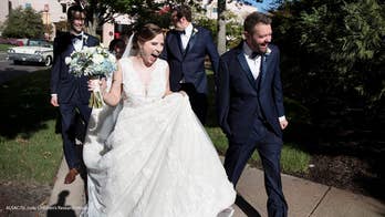 Childhood cancer survivors wed at hospital they met in 25 years later