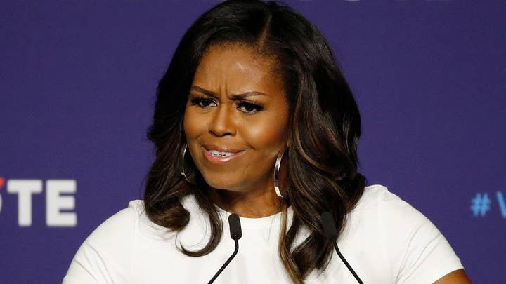 Michelle Obama rallies Democratic voters in Las Vegas